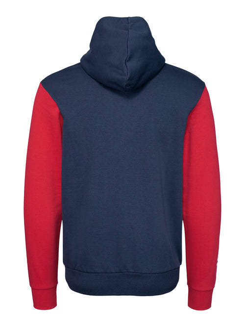 Clique NOR Classic FZ Hoody – herre – Mørk marineblå – bakside