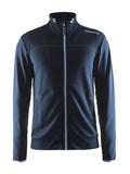 Craft Leisure Jacket – herre – Mørk marineblå, forside