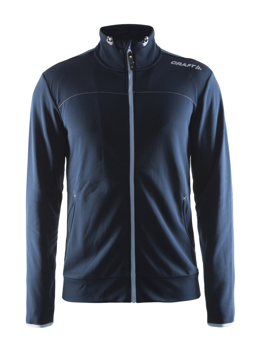 Craft Leisure Jacket – herre – Mørk marineblå, forside