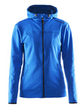 Craft Leisure Full Zip Hood – dame – Sweden Blue, forside