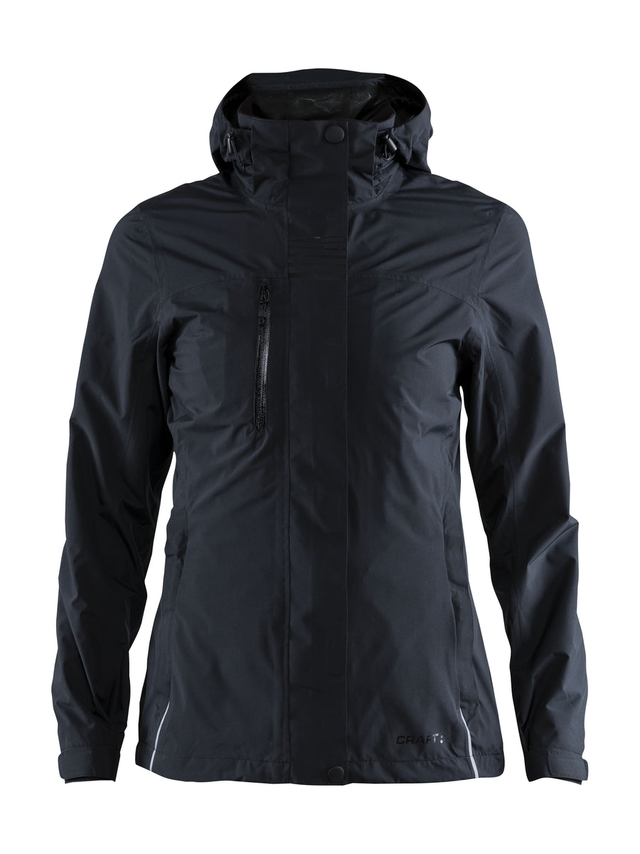 Craft Urban Rain Jacket – dame – Svart, forside