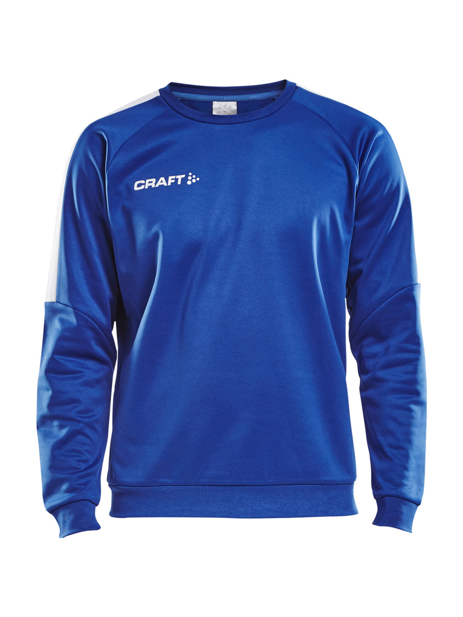 Craft Progress R-Neck Sweater – herre – Club Cobolt / Hvit, forside