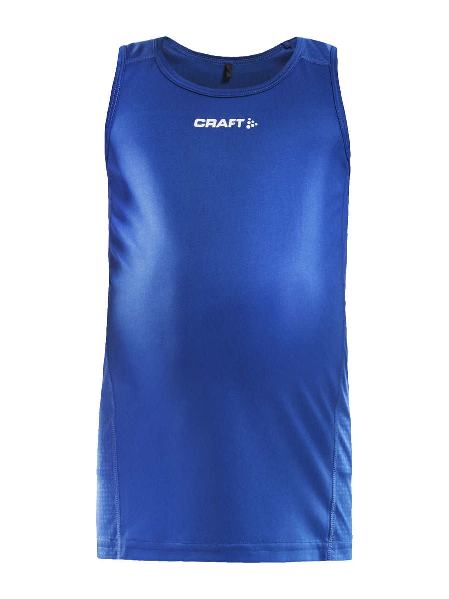 Craft Rush Singlet – junior – Club Cobolt, forside