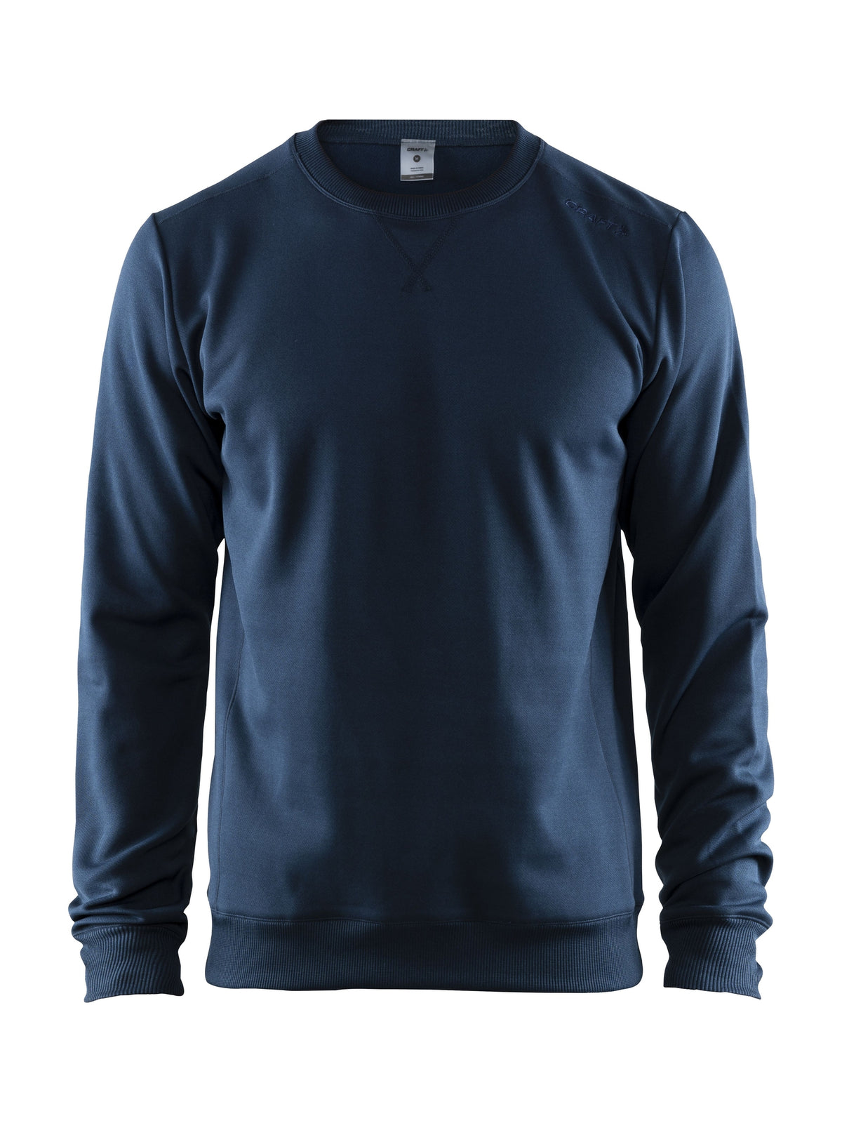 Craft Leisure Crewneck – herre – Mørk marineblå, forside