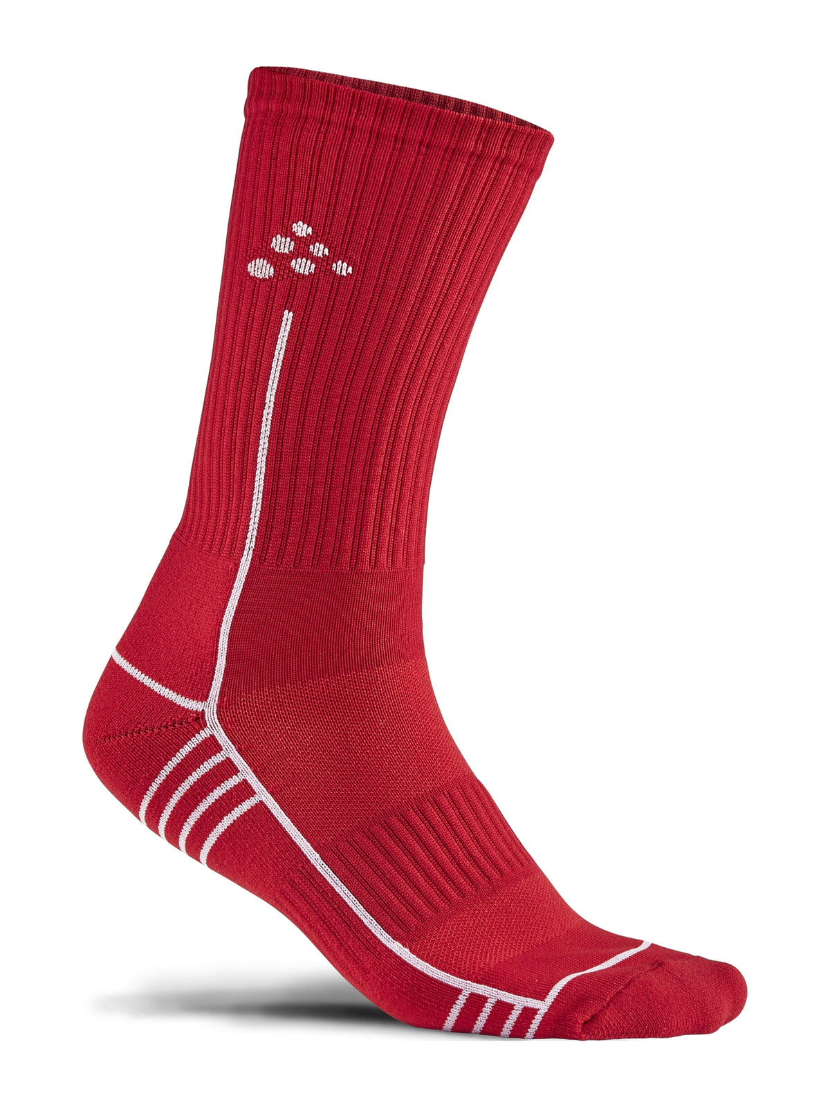Craft Ability Mid Sock – Klar rød, forside