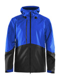 Craft Block shell jkt – herre – Burst / Svart, forside