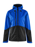 Craft Block shell jkt – dame – Burst / Svart, forside