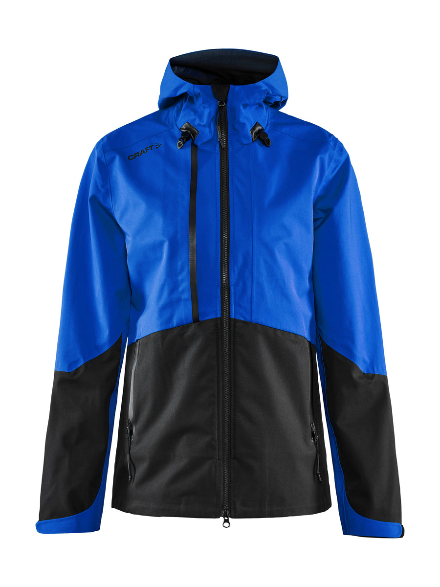 Craft Block shell jkt – dame – Burst / Svart, forside