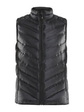 Craft Light down vest – herre – Svart, forside