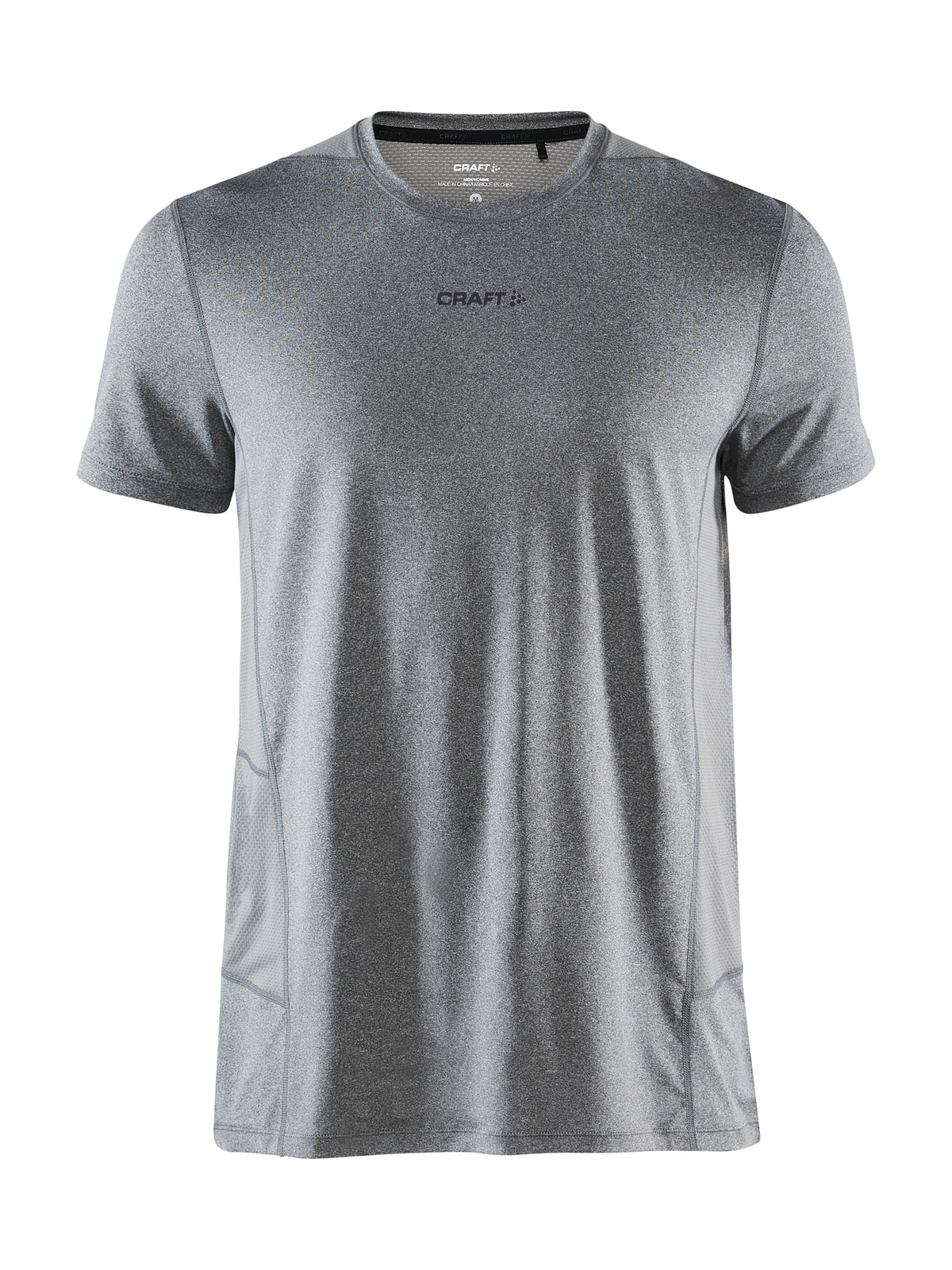 Craft ADV Essence SS Tee – herre – Mørk gråmelert, forside