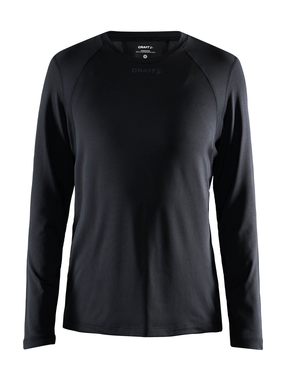 Craft ADV Essence LS Tee – dame – Svart, forside