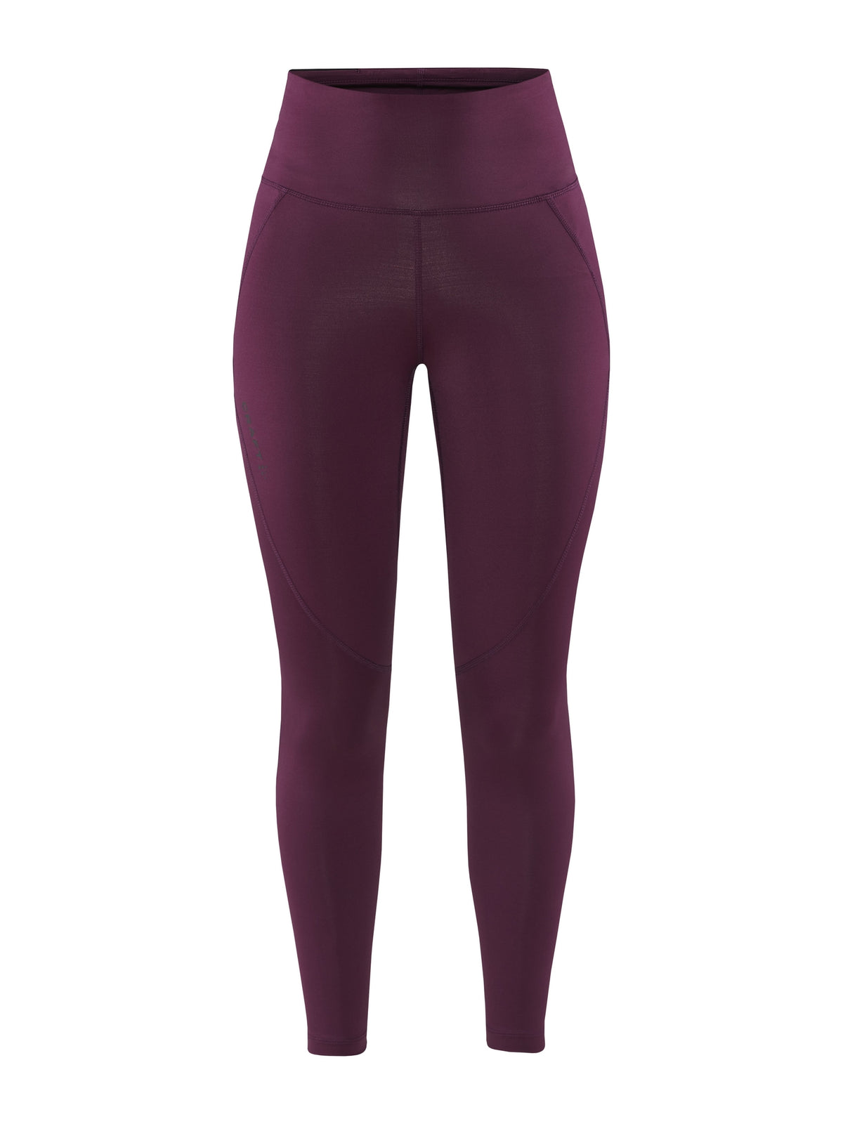 Craft ADV Essence High Waist Tights – dame – Burgundy, forside