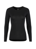 Craft PRO Dry Nanoweight Ls – dame – Svart / Svart, forside