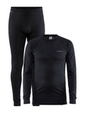 Craft CORE Dry Baselayer Set – herre – Svart, forside