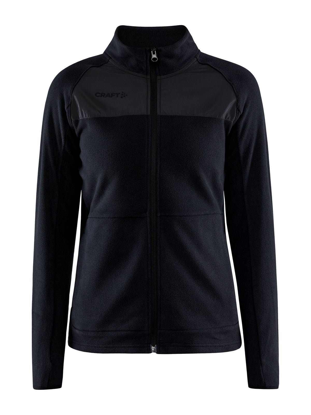 Craft ADV Explore Fleece Midlayer – dame – Svart / Granite, forside