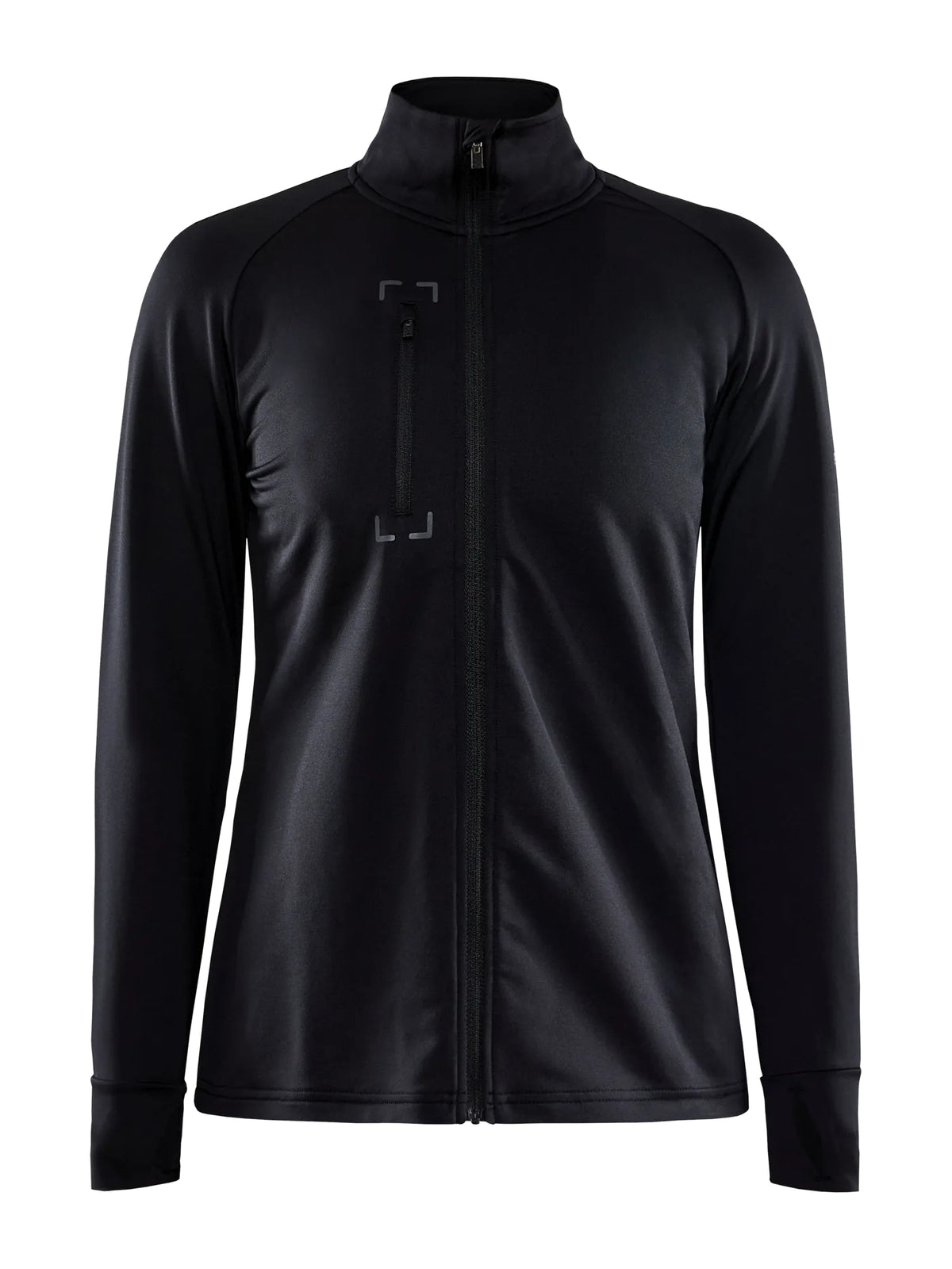 Craft ADV Explore Light Midlayer – dame – Svart, forside