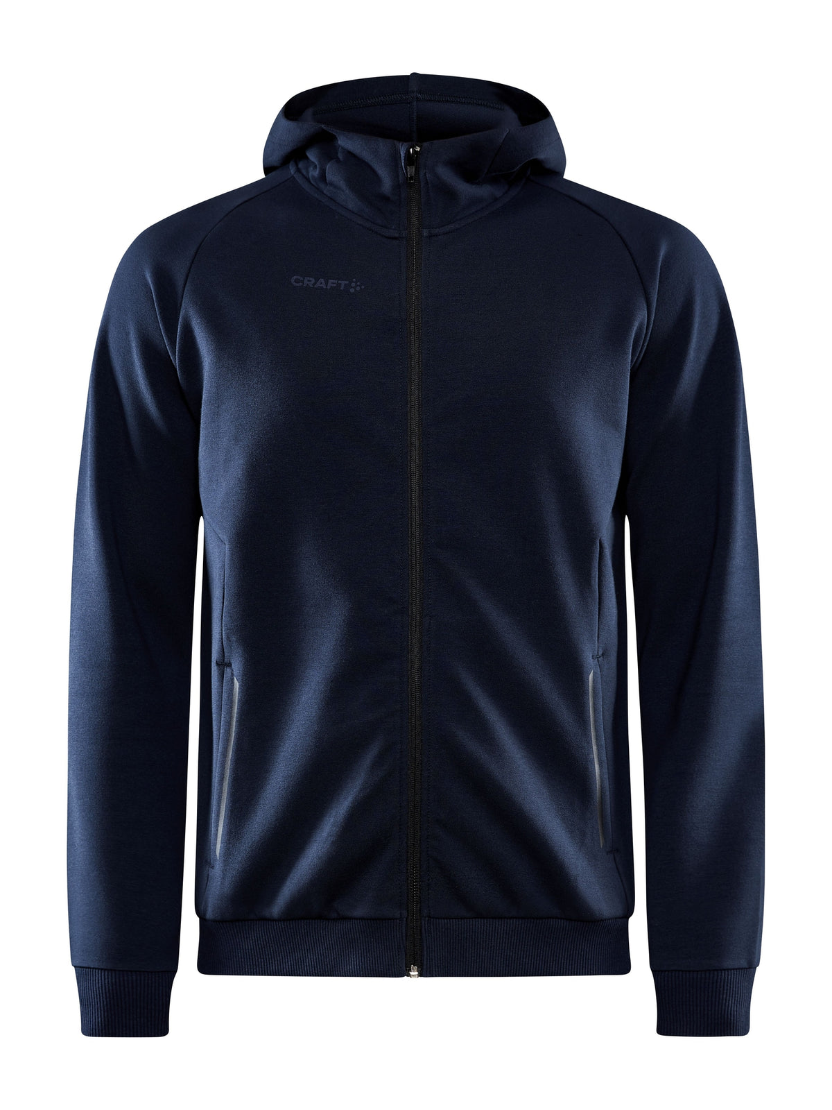 Craft CORE Soul Full Zip Hood – herre – Mørk marineblå, forside