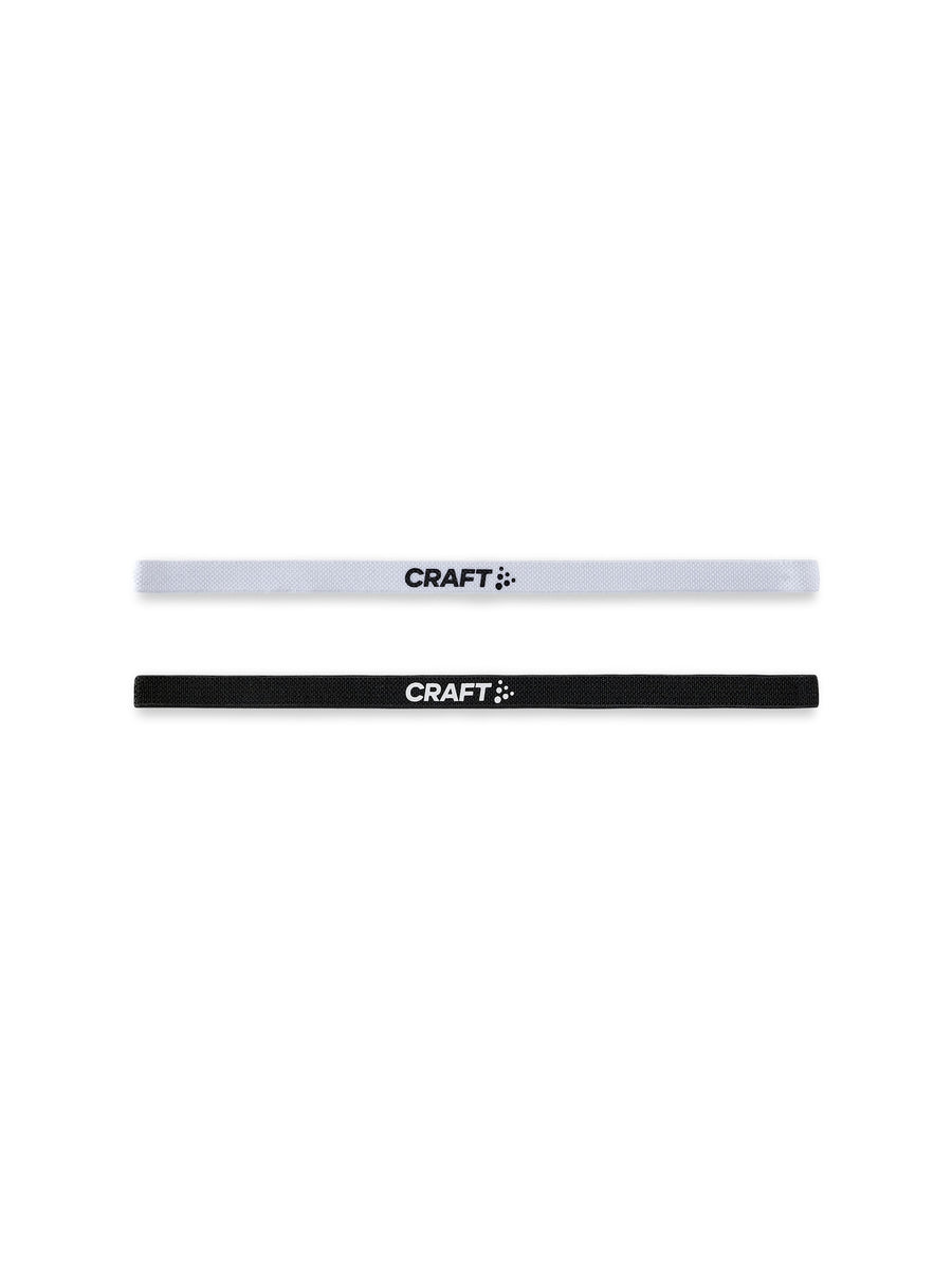 Craft Ability Training Hairband 2-Pack – Svart / Hvit, forside