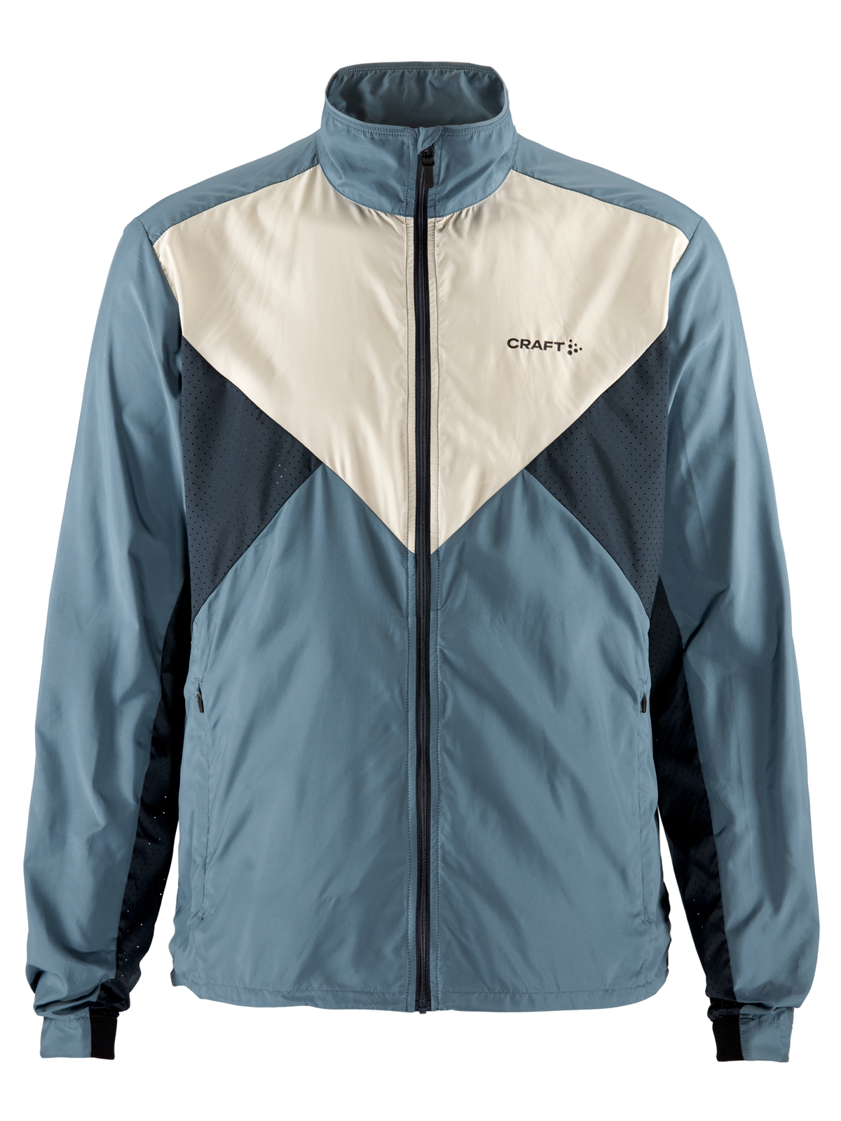 Craft ADV Essence Wind Jacket – herre – Real / Blaze, forside