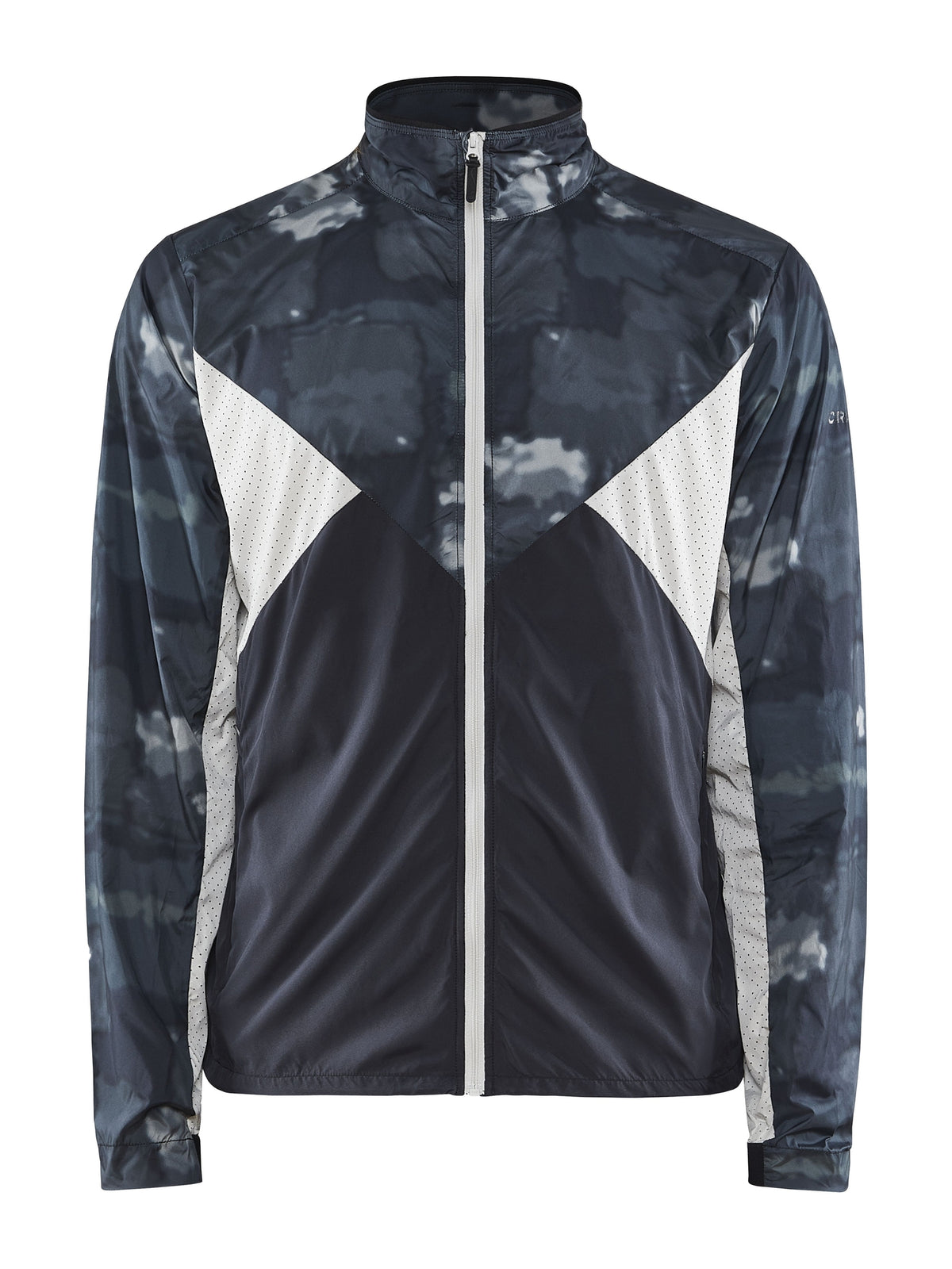 Craft ADV Essence Wind Jacket – herre – Svart / Granite, forside