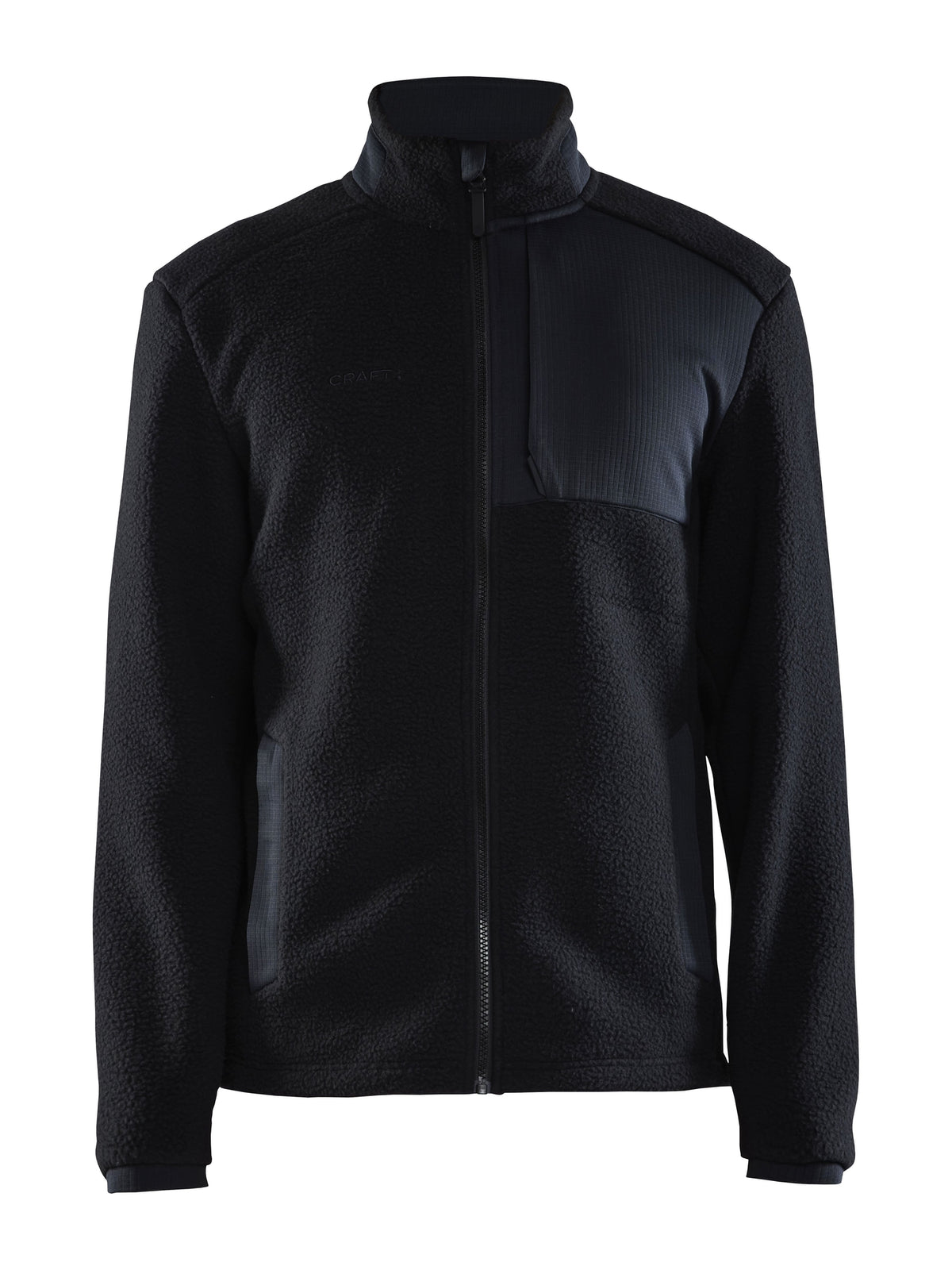 Craft ADV Explore Pile Fleece Jacket – herre – Svart, forside