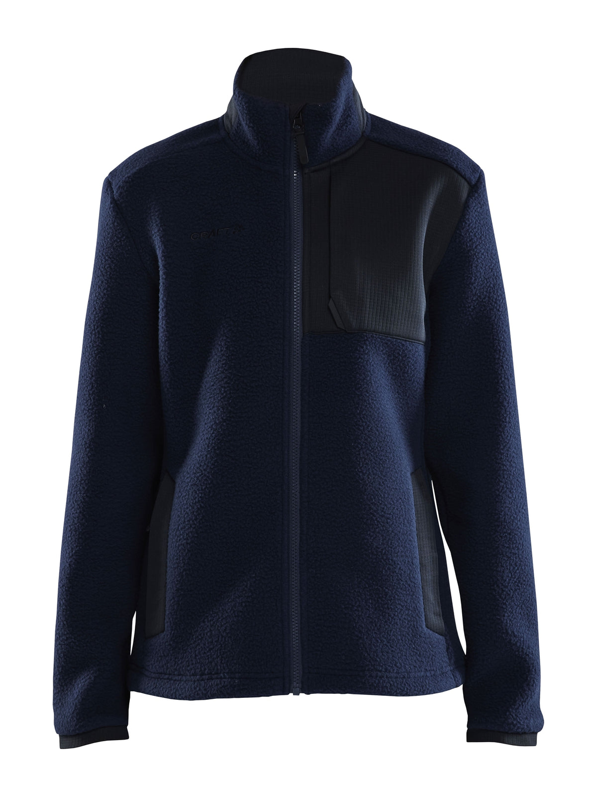 Craft ADV Explore Pile Fleece Jacket – dame – Blaze / Svart, forside