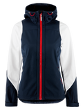 Craft NOR Highland Jacket – dame – Blaze / Hvit, forside