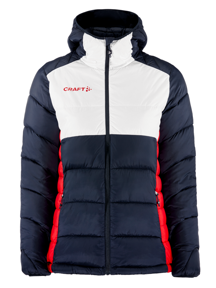 Craft NOR Core Explore Isolate Jacket – dame – Blaze / Klar rød, forside