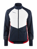 Craft NOR Adv Nordic Ski Club Jacket – dame – Blaze / Hvit, forside