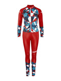 Craft NOR ADV Nordic Ski Club Suit – dame – Blaze / Klar rød, forside