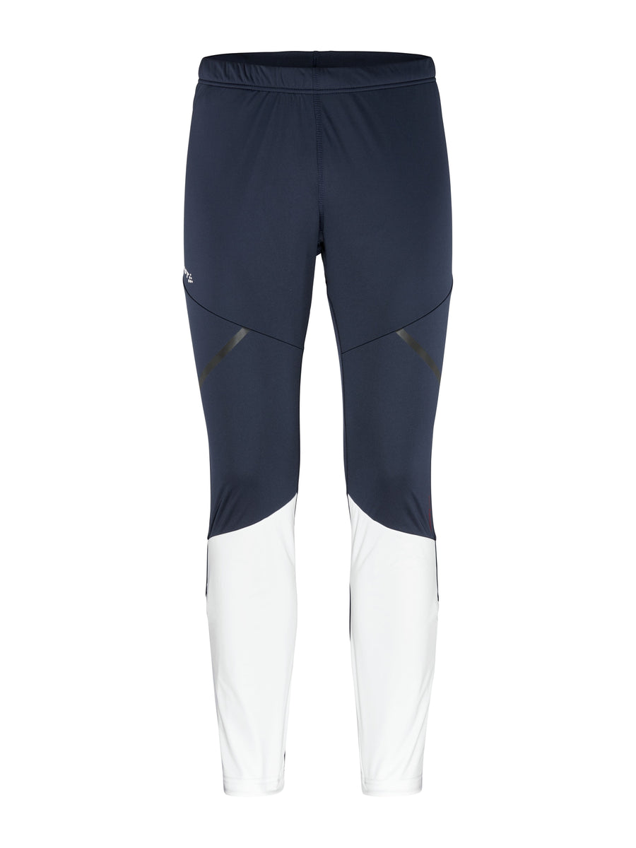 Craft NOR Nordic Ski Club Tights – Blaze / Hvit, forside