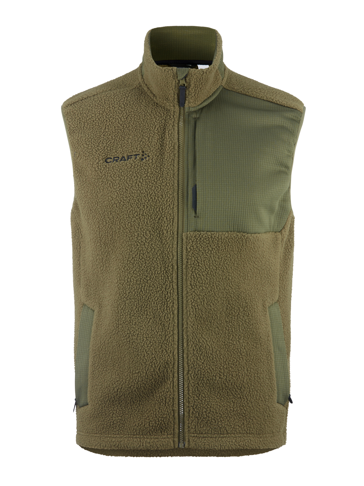 Craft ADV Explore Pile Fleece Vest – herre – Rift, forside