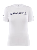 Craft NOR Pro Wool Extreme X SS – dame – Hvit / Blaze, forside