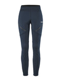 Craft CORE Nordic Club Wind Tights – dame – Blaze, forside