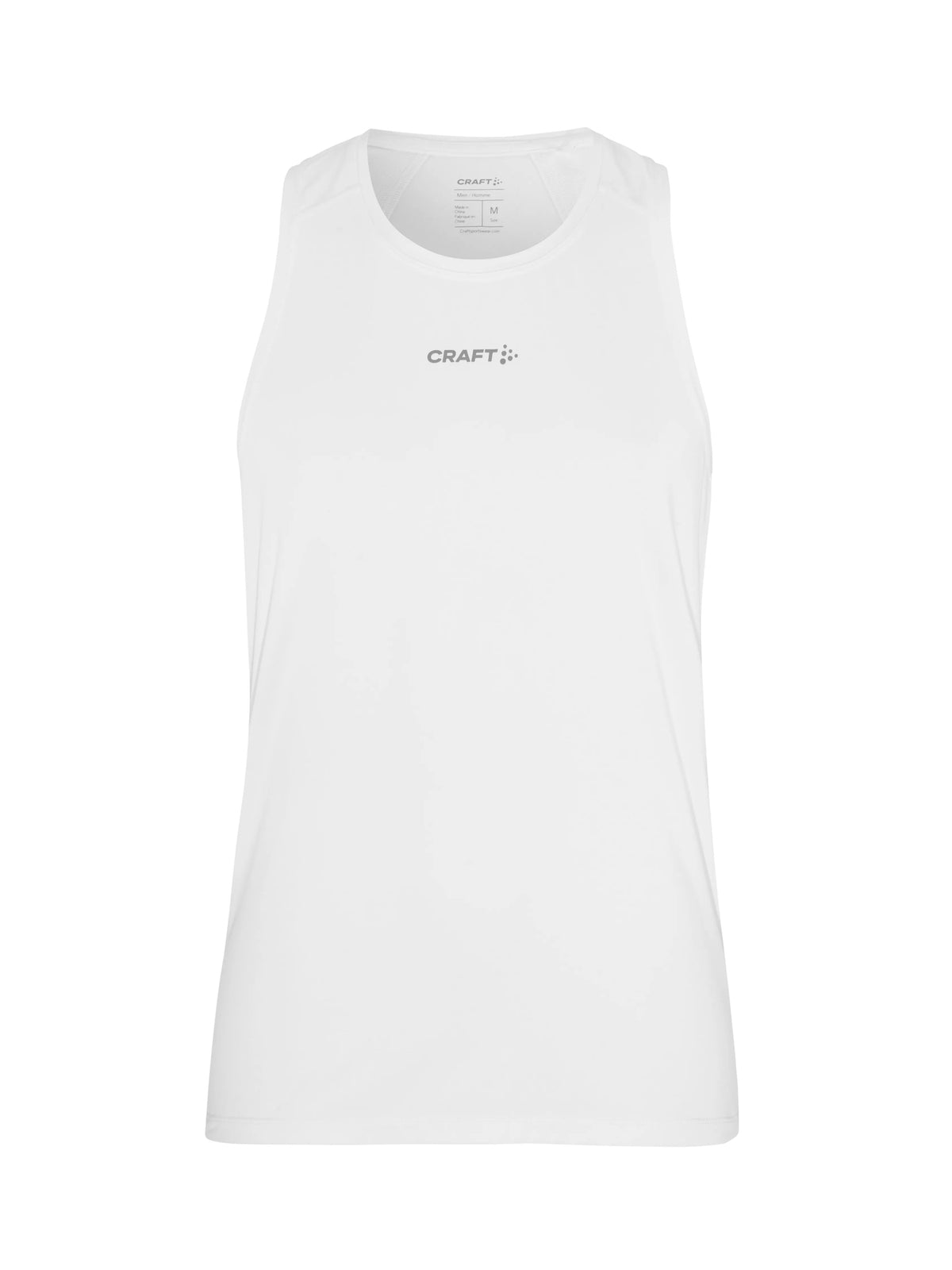 Craft Essence Singlet 2 – herre – Hvit, forside