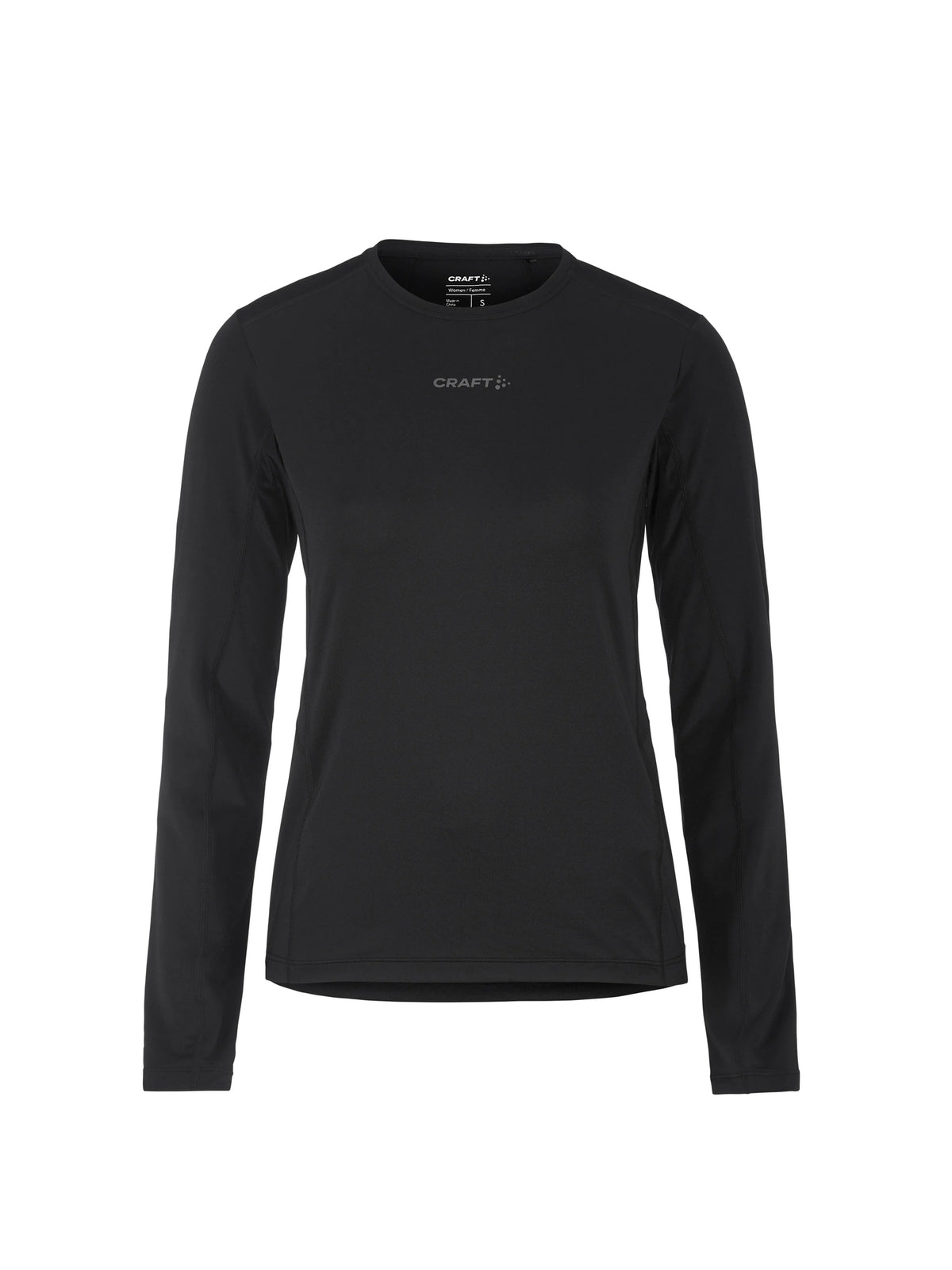 Craft ADV Essence Ls Tee 2 – dame – Svart, forside