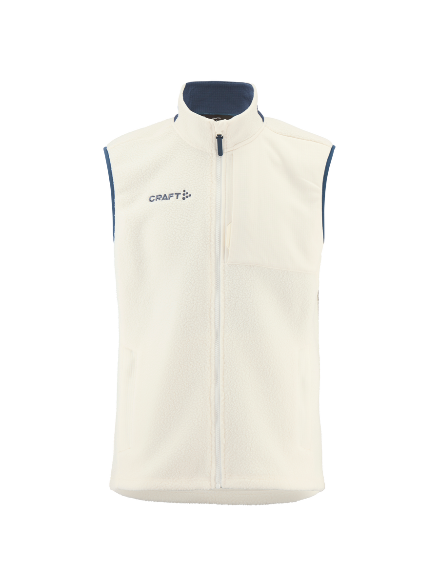 Craft NOR ADV Explore Pile Fleece Vest – herre – Tofu, forside