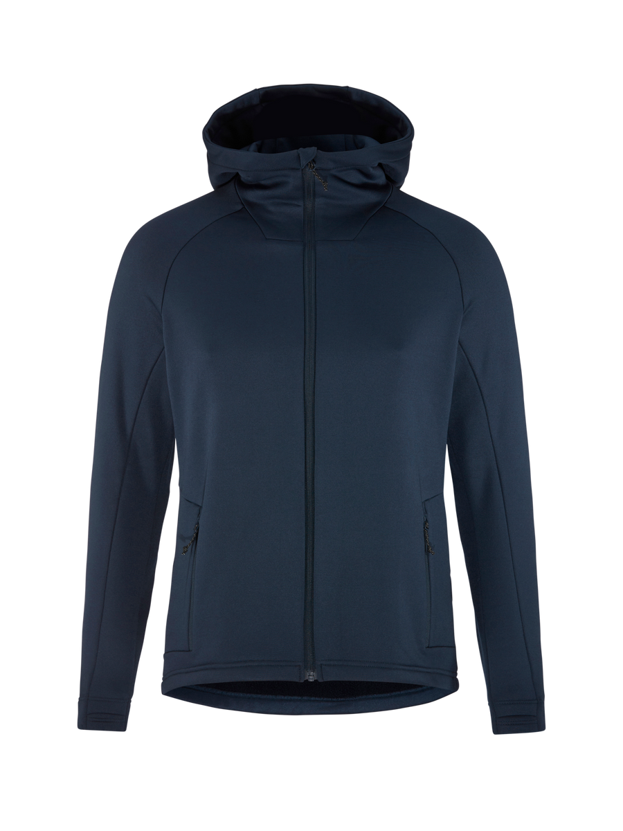 Craft ADV Explore Power Fleece Hood Jkt – herre – Blaze, forside