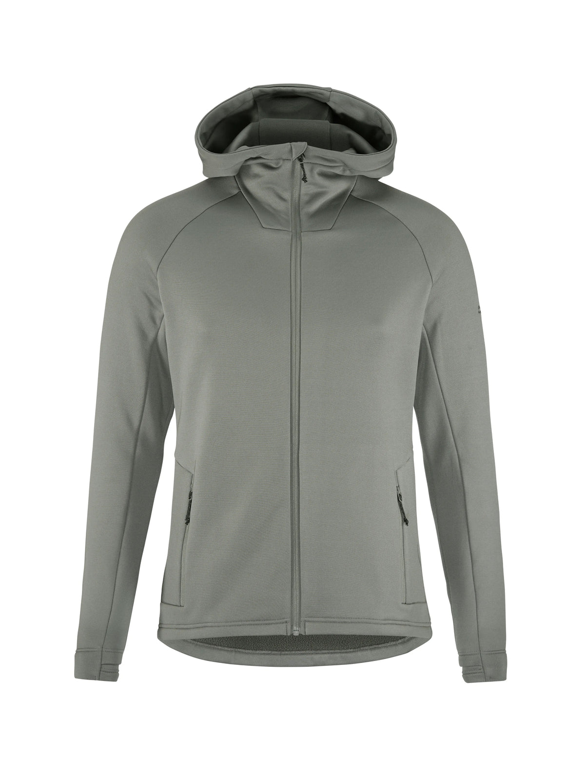 Craft ADV Explore Power Fleece Hood Jkt – herre – Leaf, forside