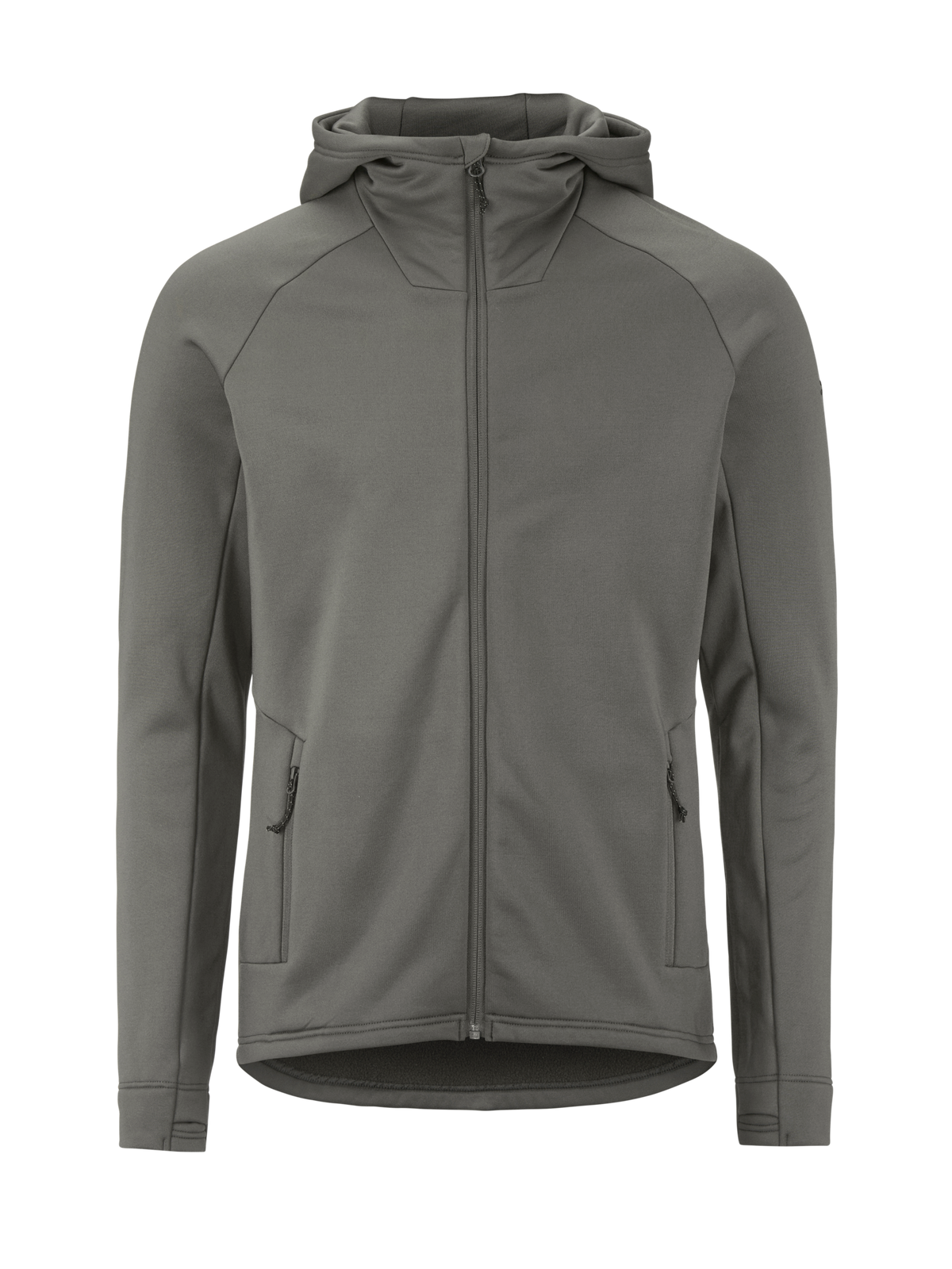 Craft ADV Explore Power Fleece Hood Jkt – herre – Granite, forside
