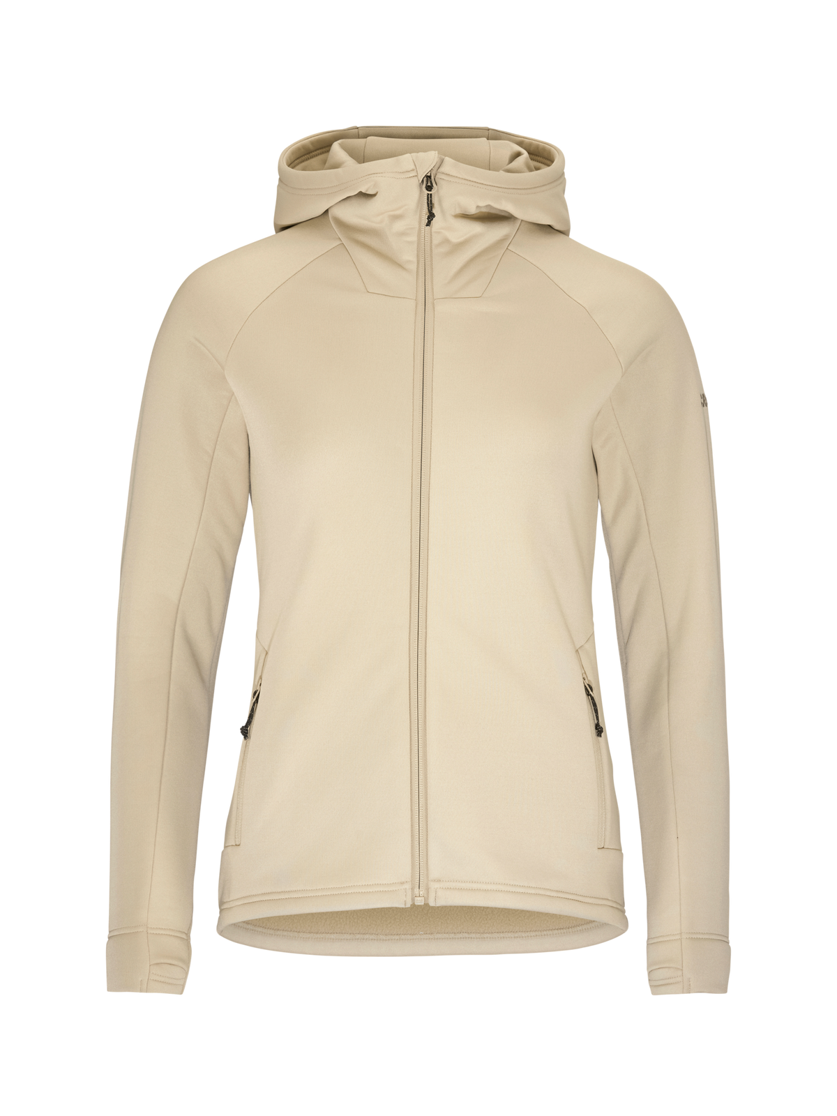 Craft ADV Explore Power Fleece Hood Jkt – dame – Hay, forside