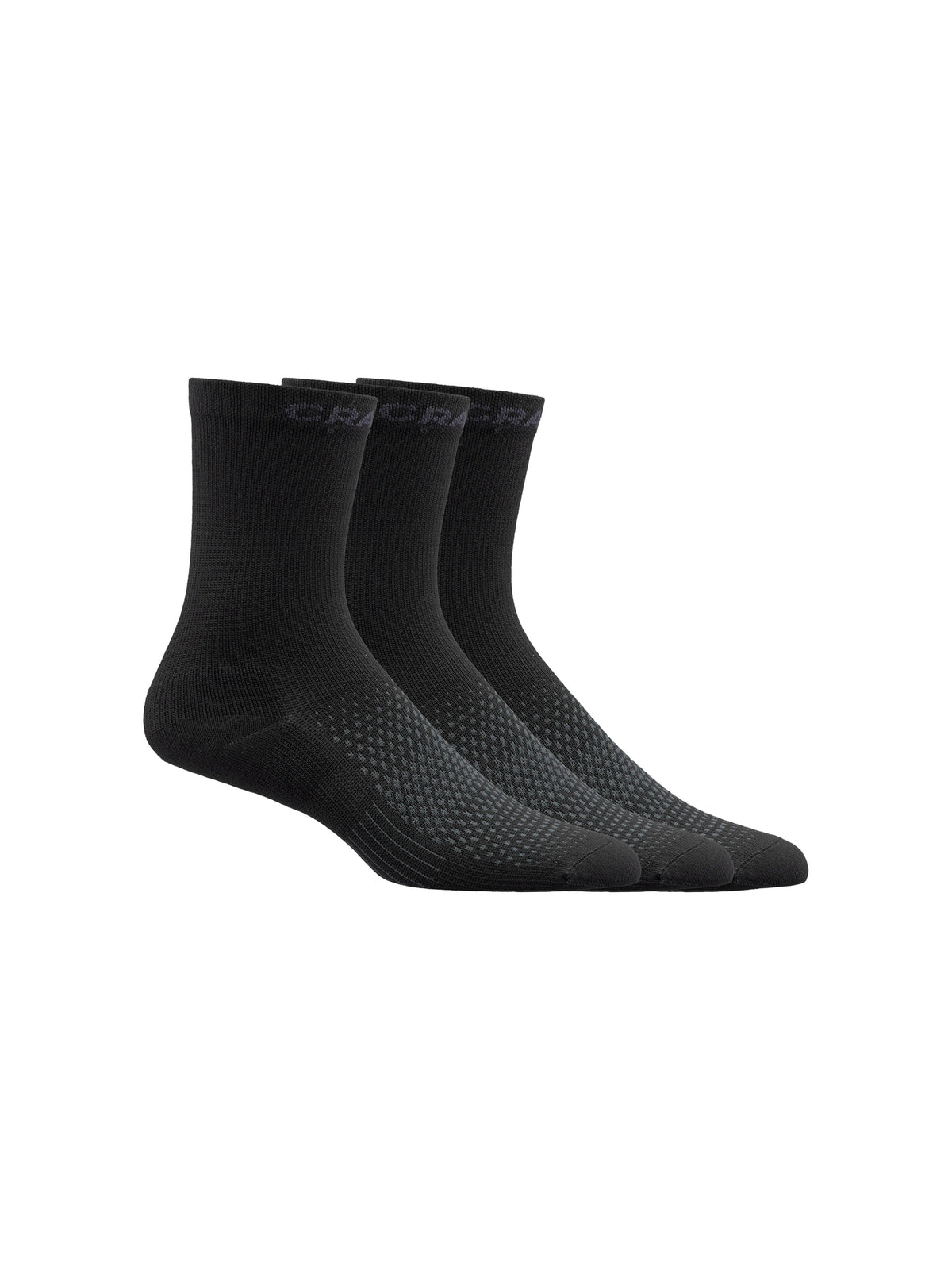 Craft Active High Sock 3-Pack – Svart, forside