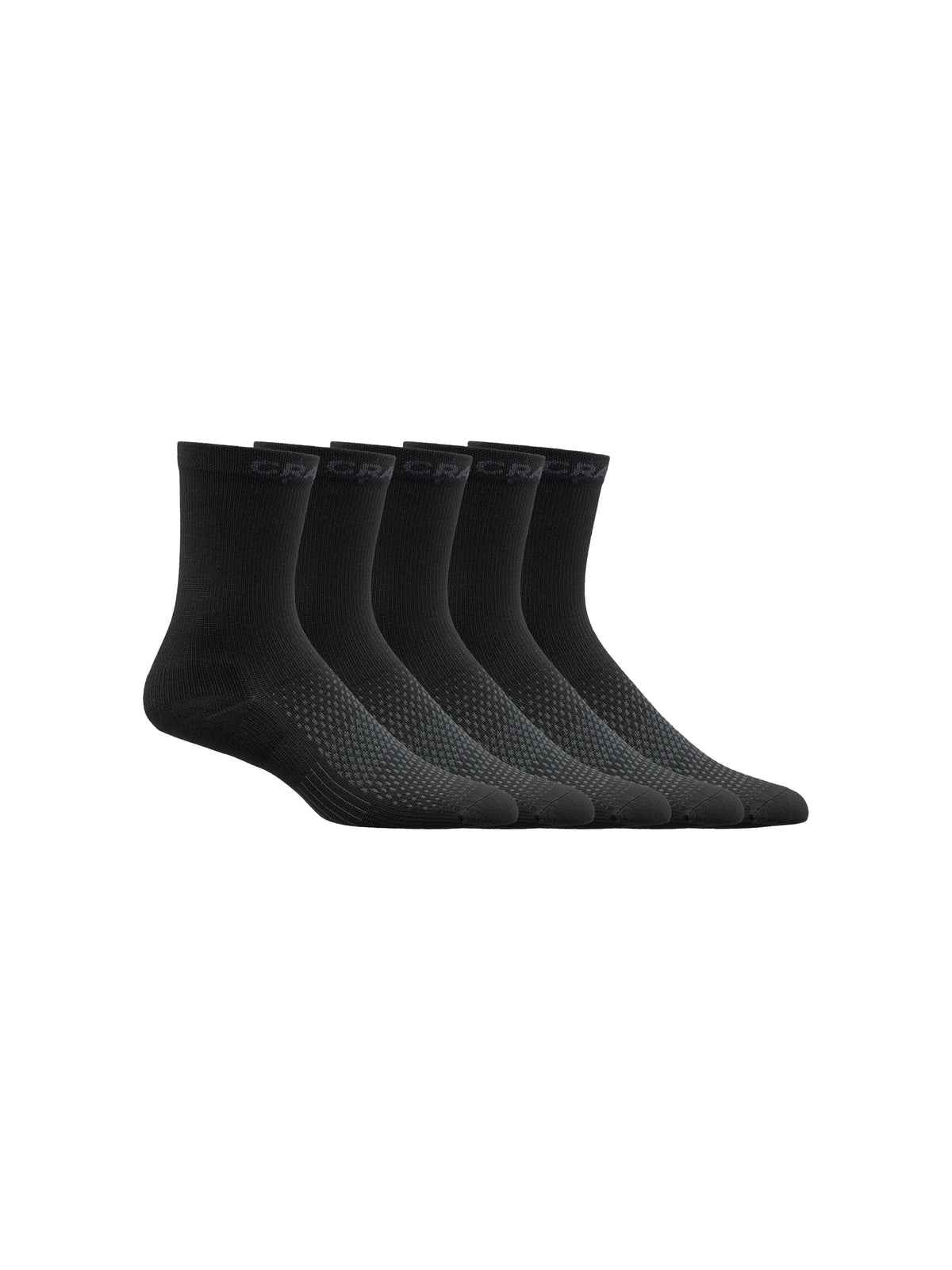 Craft Active High Sock 5-Pack – Svart, forside