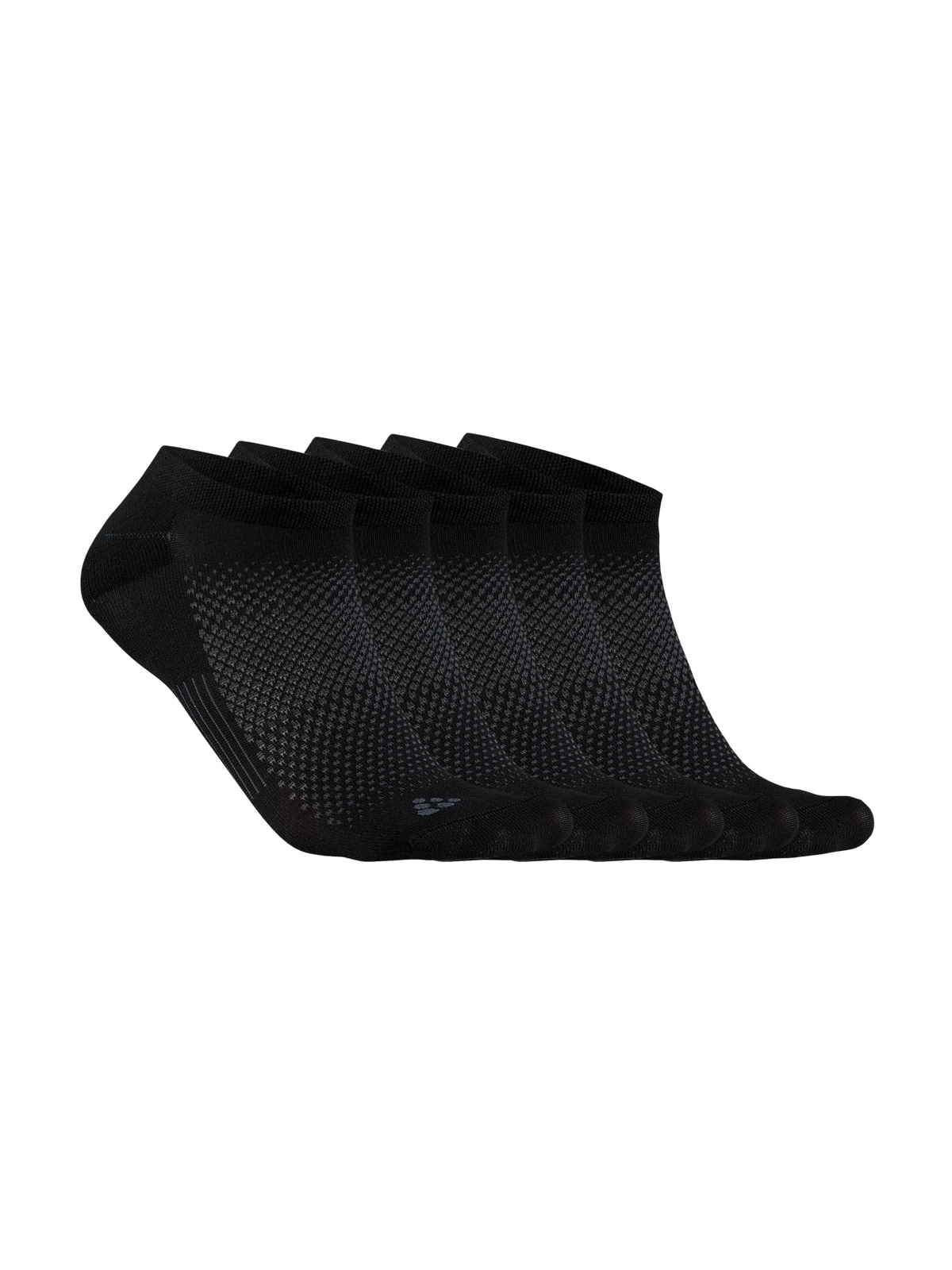Craft Active Footies 5-pack – Svart, forside