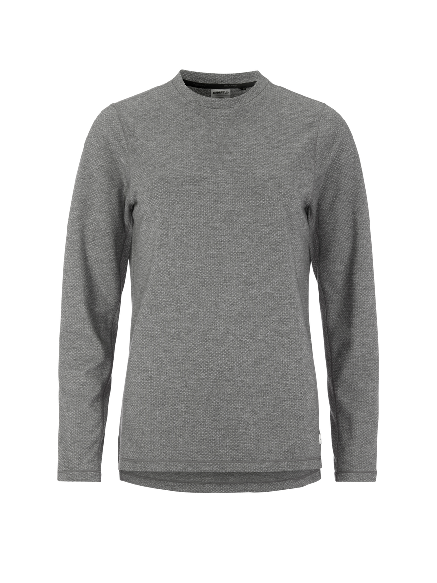 Craft Thermal Mesh CN – dame – Mørk gråmelert, forside