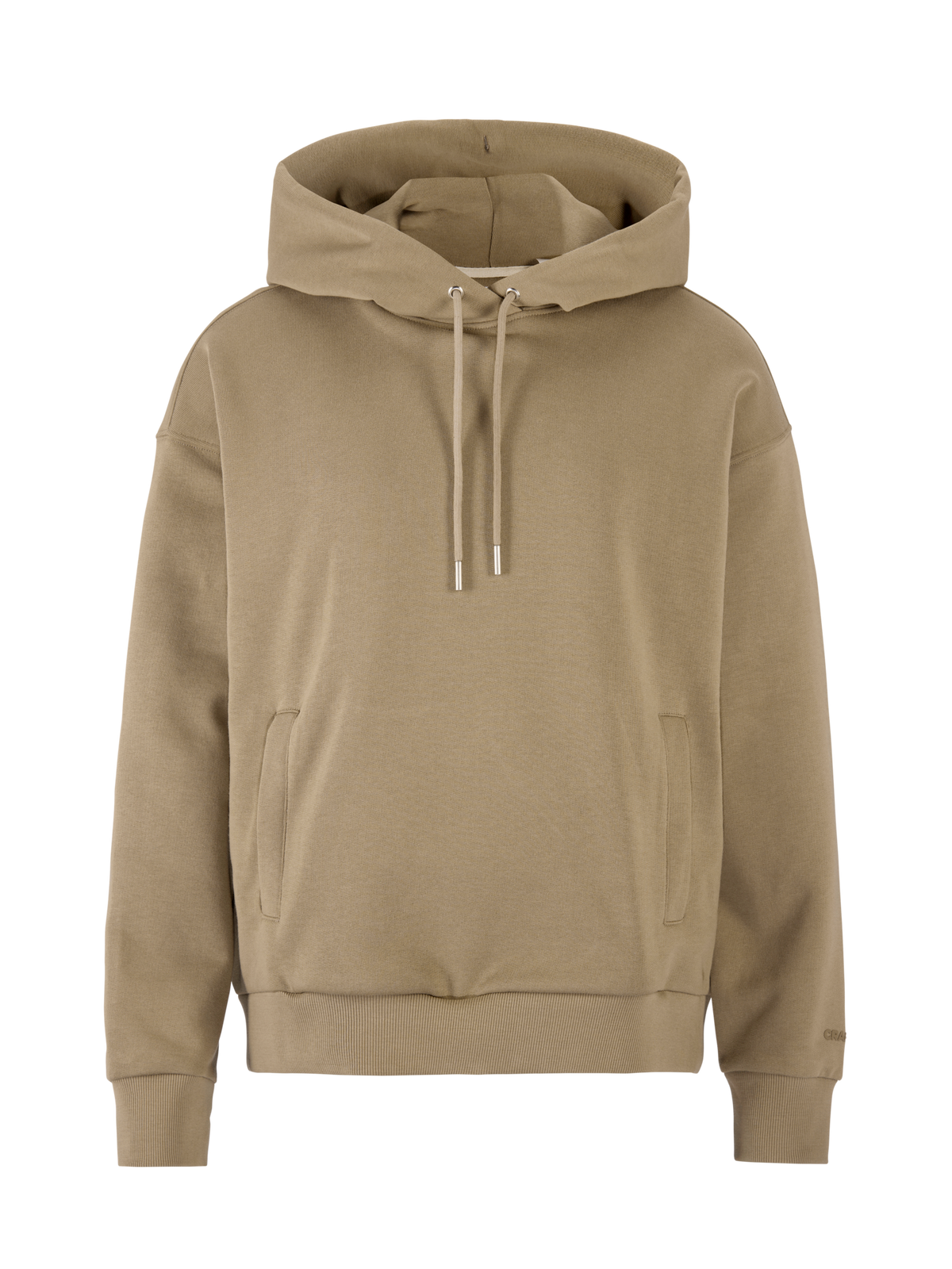 Craft Frequent Hoodie – dame – Taupe, forside