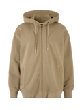 Craft Frequent FZ Hoodie – dame – Taupe, forside