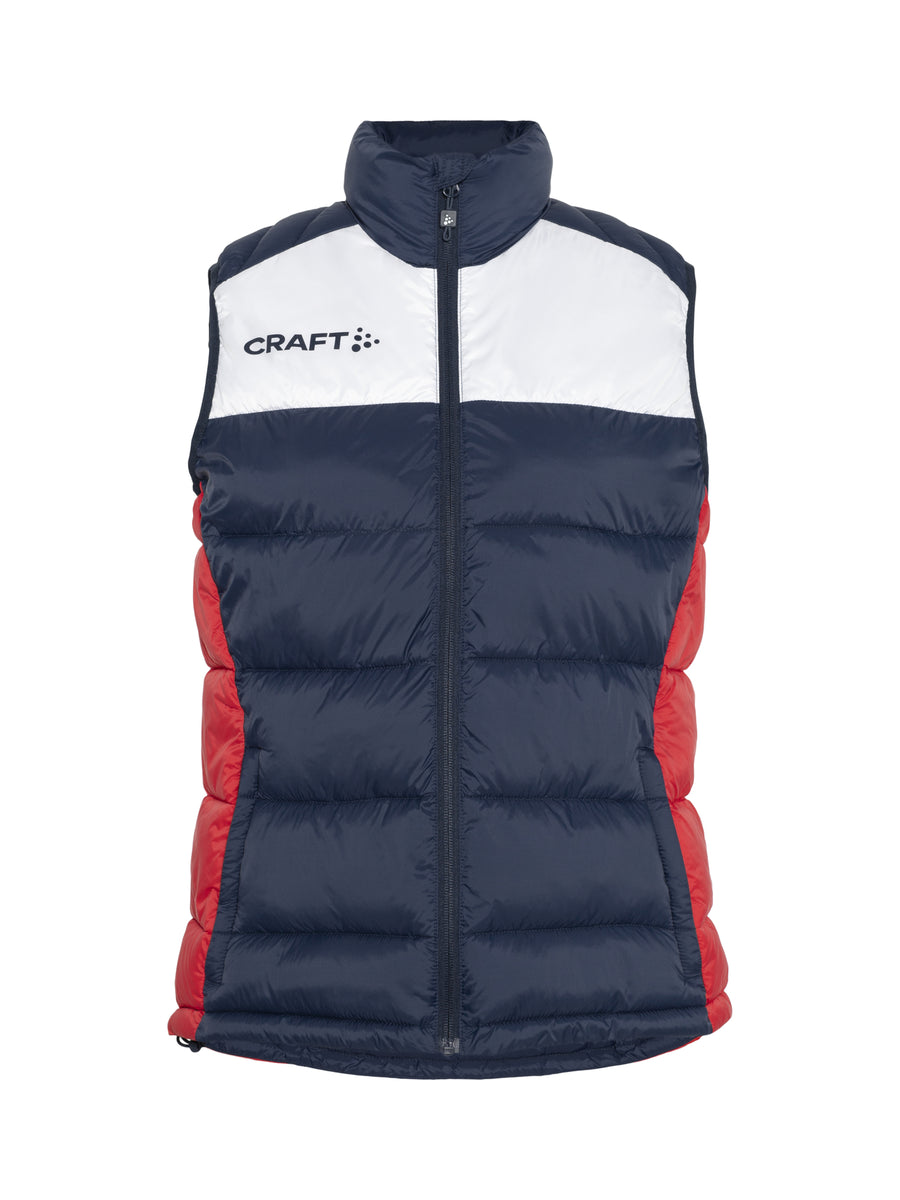 Craft NOR Core Evolve Isolate Vest – dame – Blaze / Hvit, forside