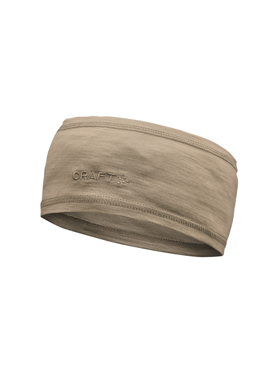 Craft Essence Wool Headband – Taupe, forside