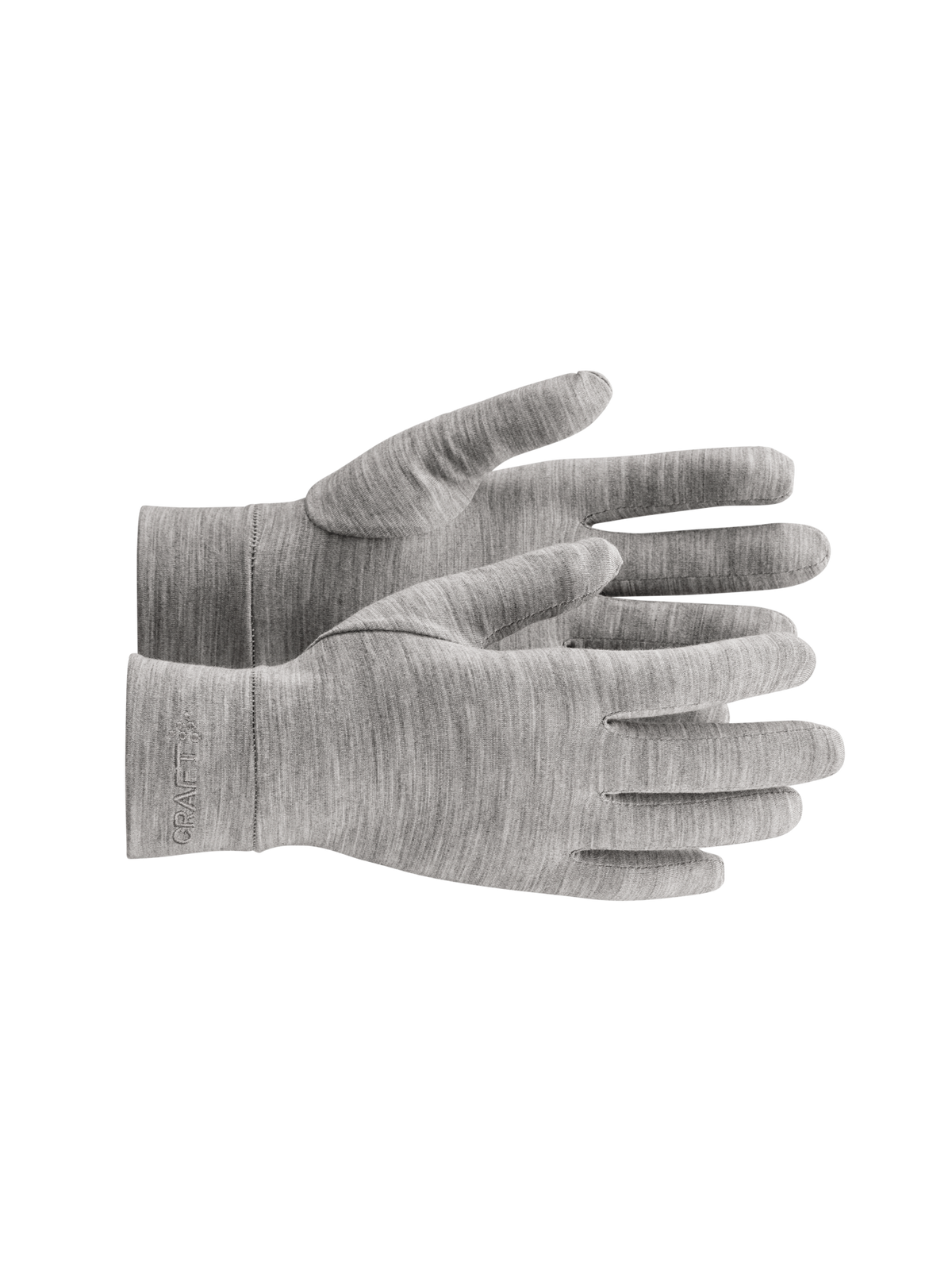 Craft Essence Wool Light Glove – Gråmelert, forside